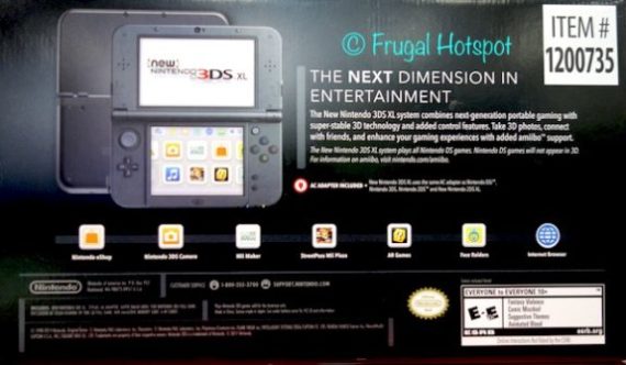 Nintendo 3DS XL Bundle at Costco