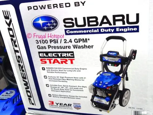 PowerStroke Subaru Powered Gas Pressure Washer at Costco