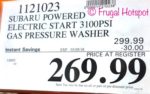 Costco Price: PowerStroke Subaru Powered Gas Pressure Washer