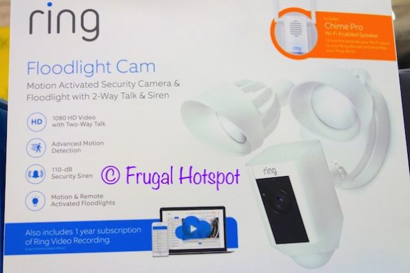 Ring Floodlight Camera + Chime Pro at Costco Ring Floodlight Camera + Chime Pro at Costco