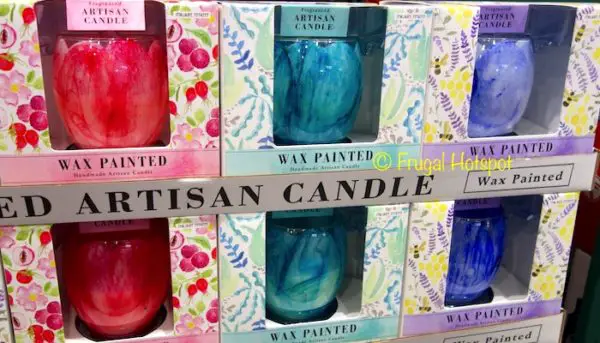 Alaura Wax Painted Handmade Fragranced Artisan Candle at Costco