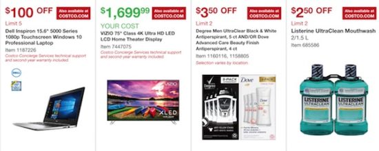 Costco Coupon Book: March 15, 2018 - April 8, 2018