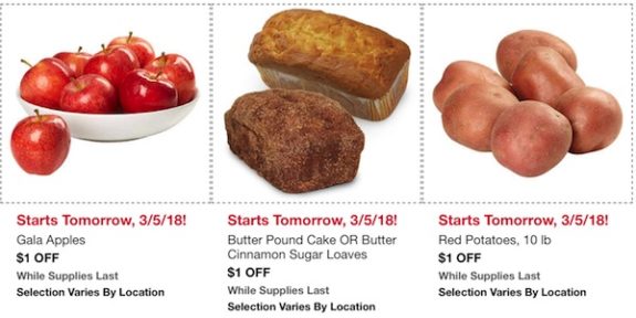 Costco In-Warehouse Hot Buys: Starts March 5, 2018: Gala Apples, Butter Pound Cake, Butter Cinnamon Sugar Loaves, Red Potatoes