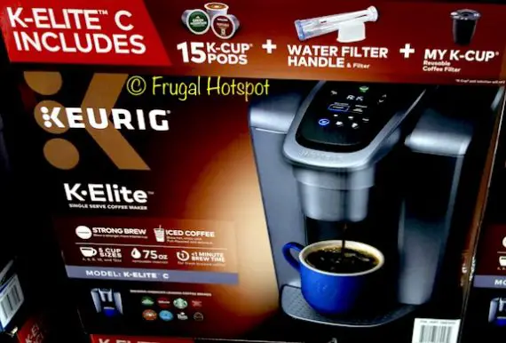 Costco Sale: Keurig K-Elite C Coffee Maker $99.99 - Frugal ...