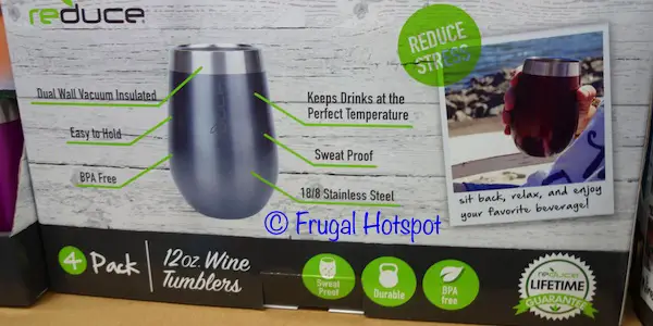 reduce wine tumbler set