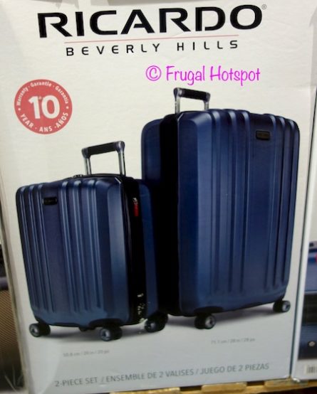 Ricardo Beverly Hills Mulholland Drive 2-Piece Hardside Luggage Set at Costco