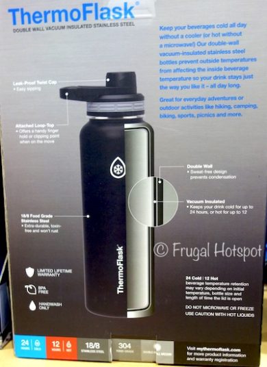 ThermoFlask Insulated Stainless Steel Water Bottles at Costco
