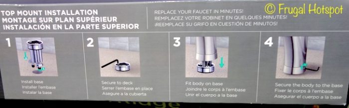 WaterRidge Seaton Pull-out Kitchen Faucet at Costco. Installation Instructions