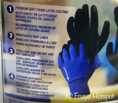 Wells Lamont Foam Latex Work Gloves 9-Pairs at Costco