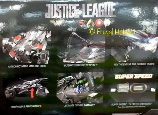 Justice League Ultimate Batmobile Remote Control Vehicle + Batman Action Figure at Costco