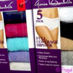 Gloria Vanderbilt Hipster with Lace 5-Pk at Costco