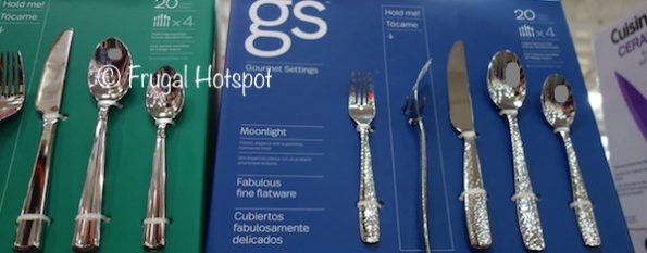 Gourmet Settings 20-Piece Stainless Steel Flatware Set at Costco