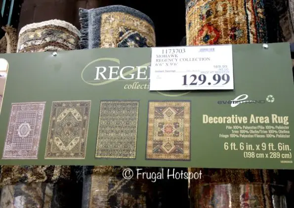 Mohawk Regency Collection Everstrand Decorative Area Rug 6'6" x 9'6" at Costco with sale price