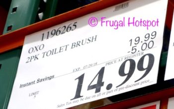 Costco Price: Oxo SoftWorks Hideaway 2-Pack Toilet Brush Set