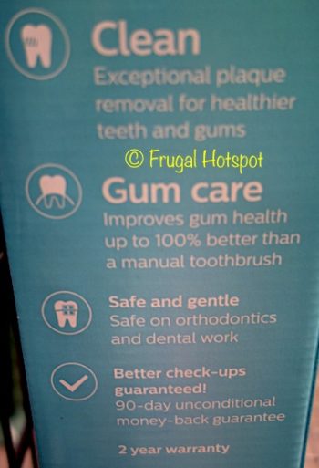 Description of Sonicare 5000 ProtectiveClean Gum Care Edition 2-Pack Rechargeable Toothbrushes at Costco