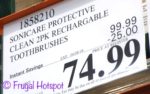 Costco Sale Price: Sonicare 5000 ProtectiveClean Gum Care Edition 2-Pack Rechargeable Toothbrushes Costco Sale Price: Sonicare 5000 ProtectiveClean Gum Care Edition 2-Pack Rechargeable Toothbrushes