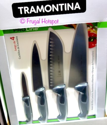  Tramontina ProLine 4-Pack Cook's Knives at Costco