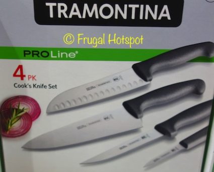  Tramontina ProLine 4-Pack Cook's Knives at Costco