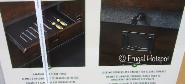 Whalen Industrial 63" Metal and Wood Tool Cabinet at Costco