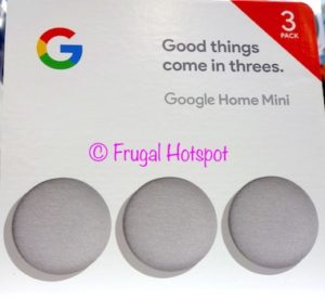 google home mini pack of 3