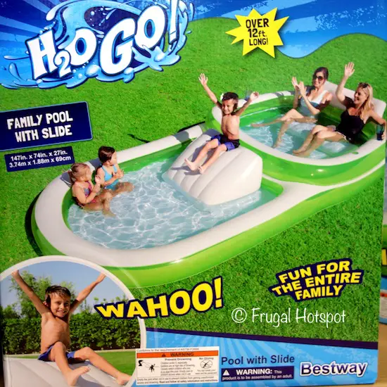 Bestway H2OGo! Family Pool with Slide at Costco Bestway H2OGo! Family Pool with Slide at Costco