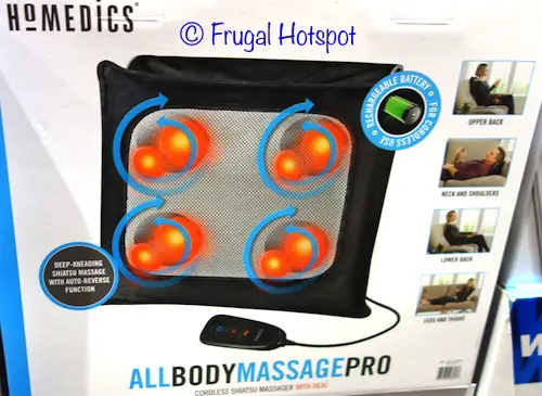 HoMedics Cordless Massager with Heat at Costco