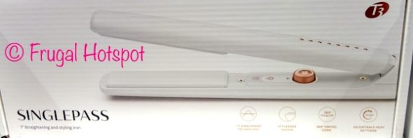 T3 Singlepass White and Rose Gold 1" Straightening and Styling Iron at Costco T3 Singlepass White and Rose Gold 1" Straightening and Styling Iron at Costco
