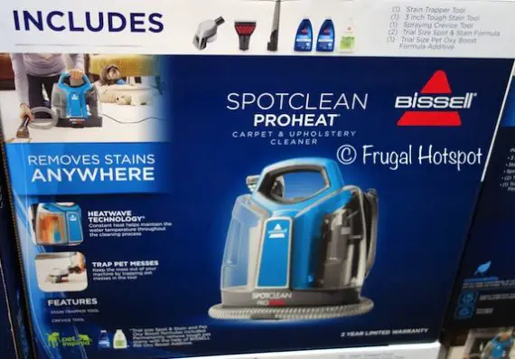 Bissell SpotClean ProHeat Portable Spot Cleaner at Costco