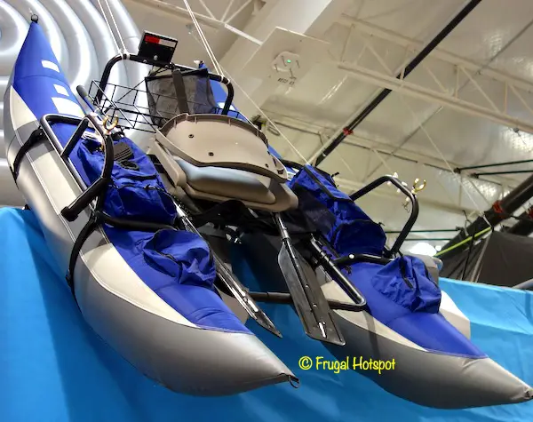 Classic Accessories 9' Fishing Pontoon Boat Costco Display Classic Accessories 9' Fishing Pontoon Boat Costco Display