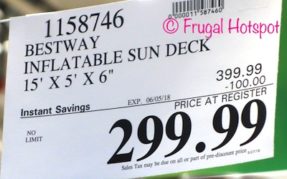 Costco Sale Price: Bestway CoolerZ Inflatable Sun Deck
