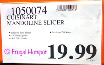 Costco Price: Cuisinart Mandoline Slicer