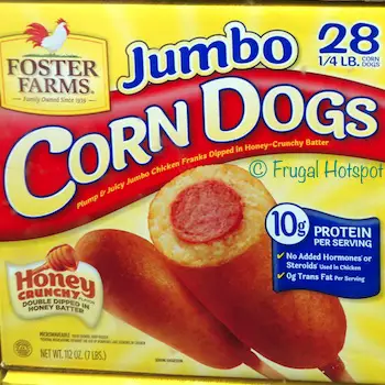 Foster Farms Chicken Corn Dogs 28/4 oz | Costco | Frugal Hotspot