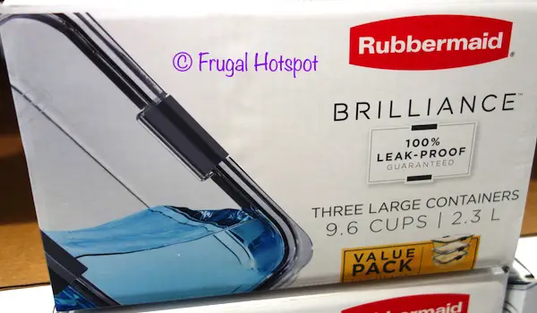 Rubbermaid Brilliance Food Storage Set 3-Pack at Costco Rubbermaid Brilliance Food Storage Set 3-Pack at Costco