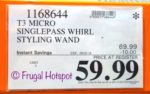 Costco Sale Price: T3 Professional SinglePass Whirl Styling Wand Costco Sale Price: T3 Professional SinglePass Whirl Styling Wand