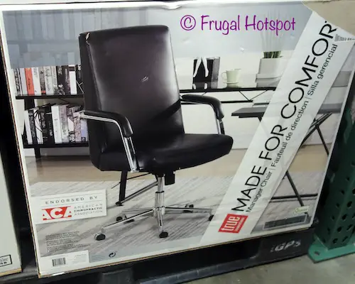 True Innovations Leather Manager Chair at Costco