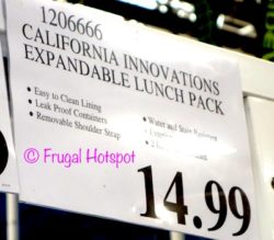 Costco Regular Price: Artic Zone Ultra Expandable Lunch Box