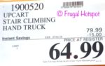 Costco Sale Price: UpCart Lift Stair Climbing Hand Truck