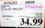 Costco sale price: Amope Pedi Perfect Luxury Pro Foot File Kit