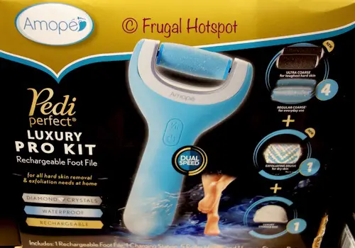 Amope Pedi Perfect Luxury Pro Foot File Kit at Costco