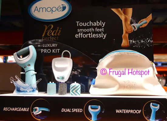 Amope Pedi Perfect Luxury Pro Foot File Kit at Costco