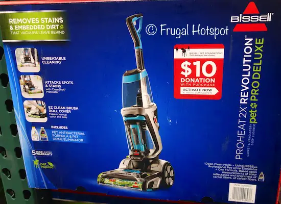 Bissell ProHeat 2X Revolution Pet Pro Deluxe Carpet Cleaner at Costco