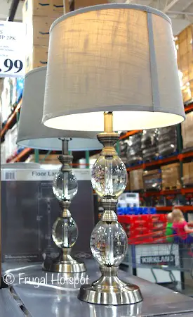 Bridgeport Designs Crystal Table Lamp at Costco