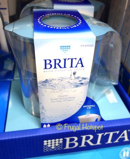 Brita Lake Pitcher with 2 Advanced Filters at Costco