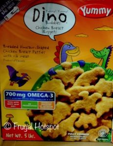 Dino Buddies Chicken Nuggets 5 lbs at Costco