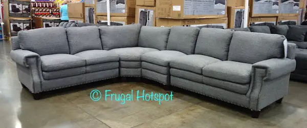 Gray Fabric Sectional at Costco