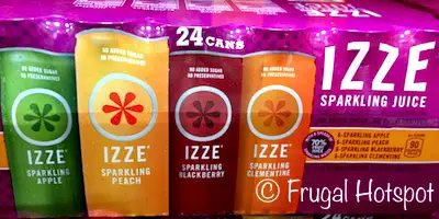 IZZE Sparkling Juice 24 cans | Costco