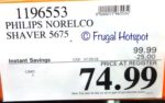 Philips Norelco Shaver 5675. Costco Price