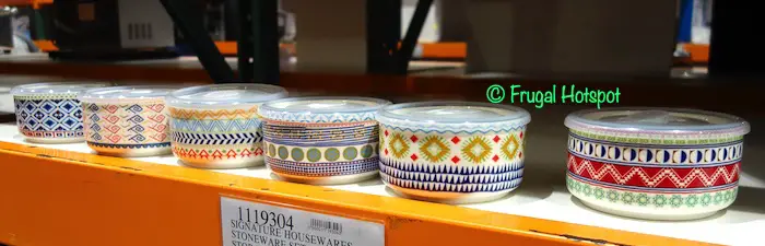 Signature Housewares 6 Serving Bowls Costco Display