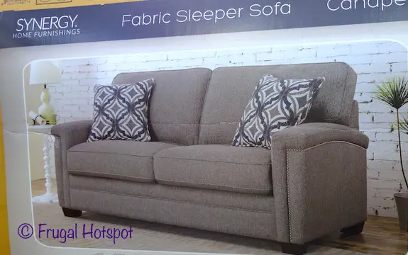 Synergy Home Fabric Sleeper Sofa at Costco