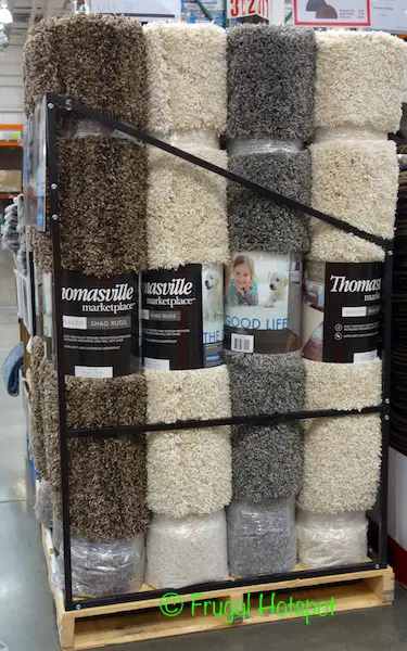 Thomasville Rialto Shag Rug 5'3" x 7'5" at Costco